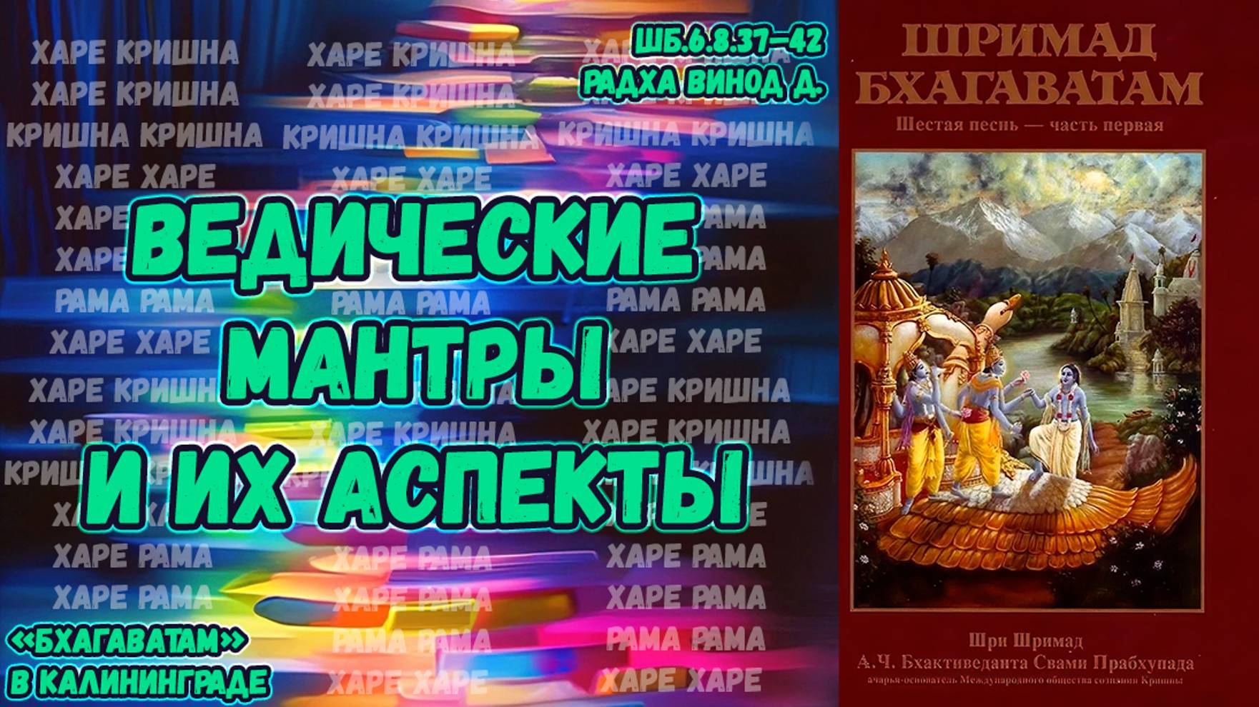 Ведические мантры и их аспекты. Радха Винод д. ШБ.6.8.37–42