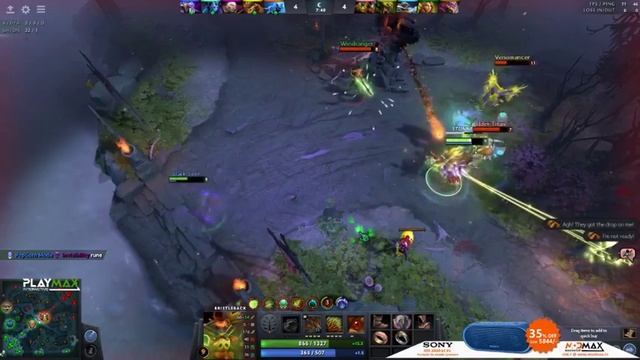 Dota 2 battle pass 2018 TI cavern crawl unlocked new bristleback set @ PLAYMAX Hyderabad смотреть онлайн