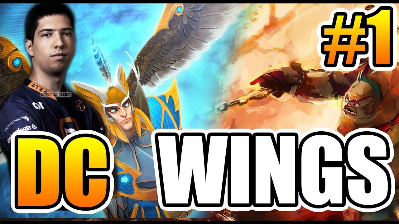 Pudge vs Skywrath Mage Pick RANDOM MODE - DC vs Wings TI6 Dota 2 #1 смотреть онлайн