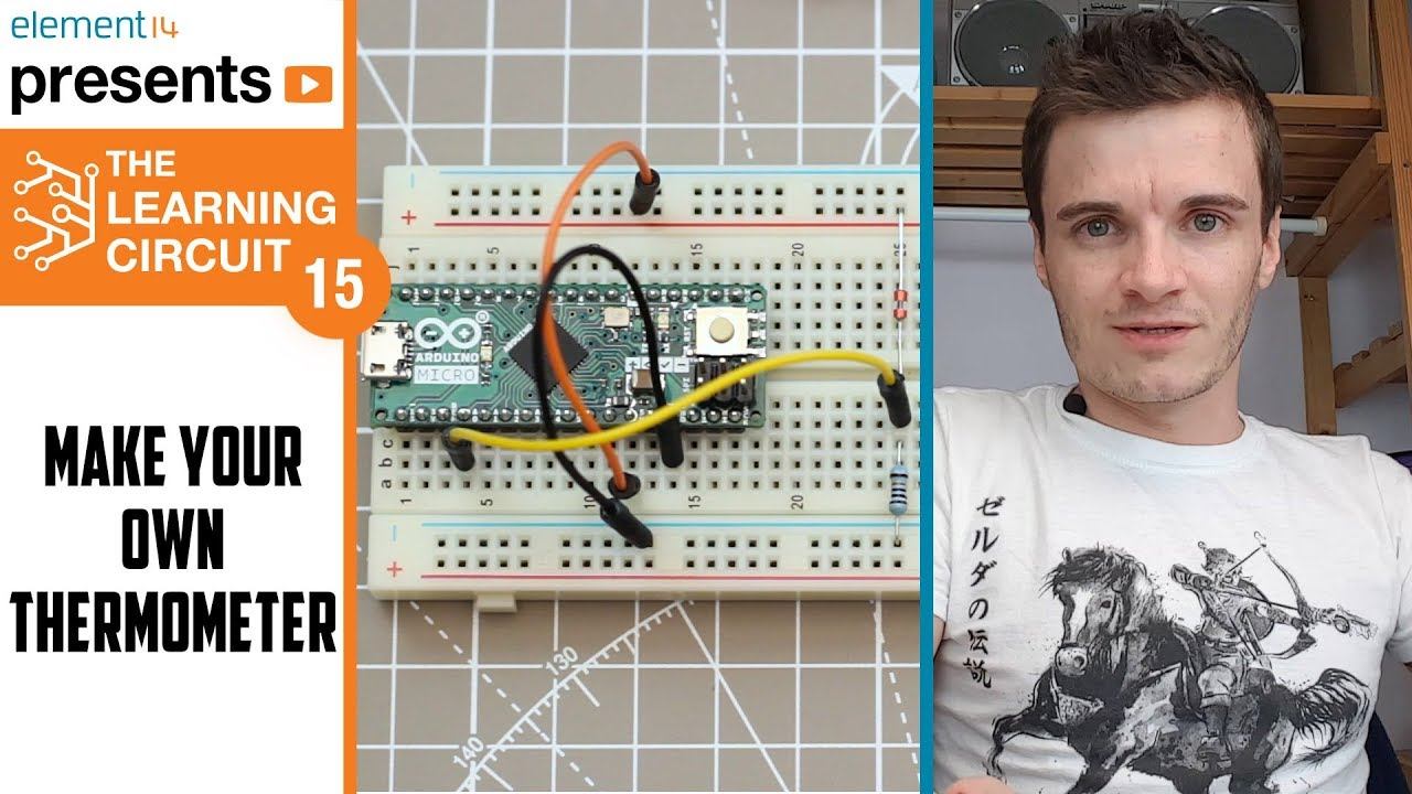 Make Your Own Thermometer! - The Learning Circuit смотреть онлайн