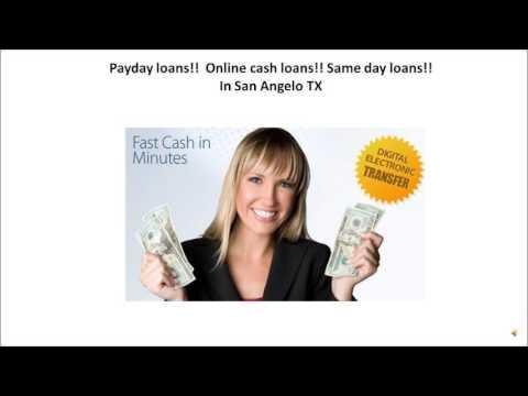 Payday loans in San Angelo TX смотреть онлайн