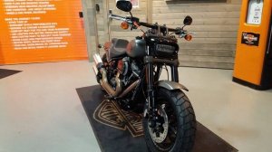 2018 Harley Davidson Softail Fat Bob 114 FXFBS industrial grey denim