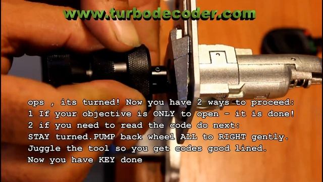 TURBO DECODER VAG HU66 2 gen. VIDEO instructions PART 1 смотреть онлайн