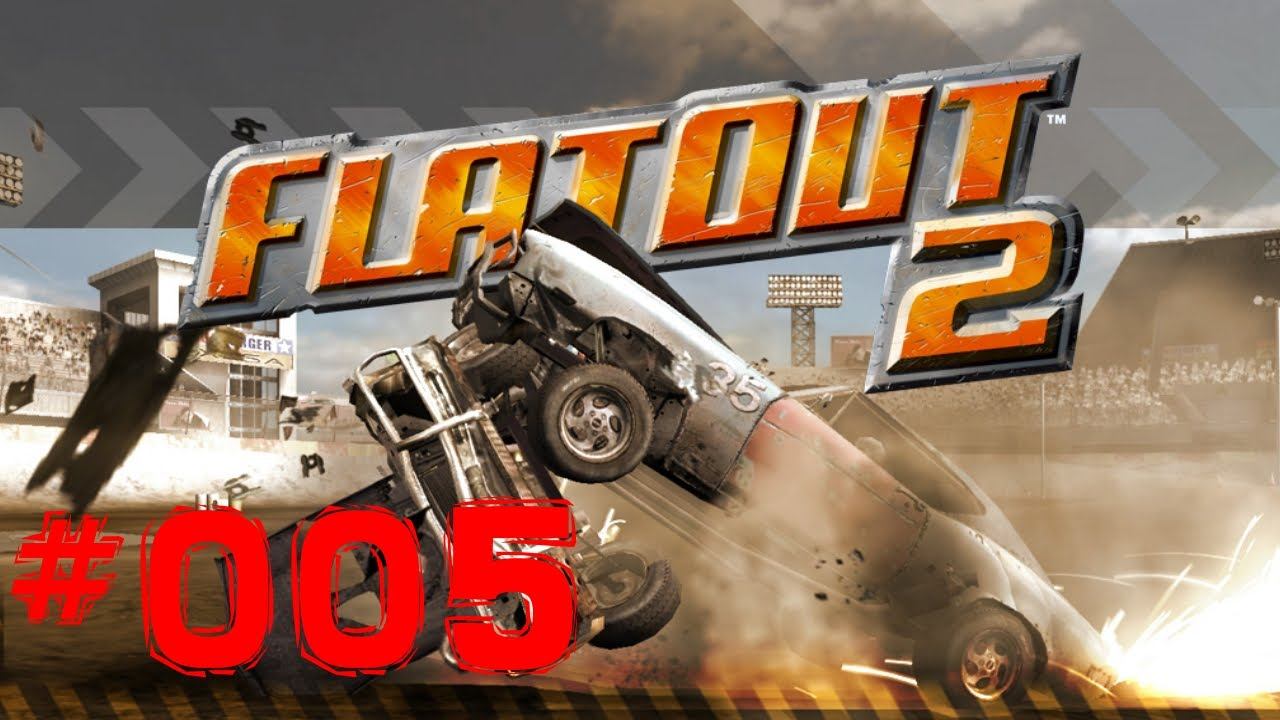 Flatout 2 [FOJ Community Mod] #005 - Schrottplatz смотреть онлайн