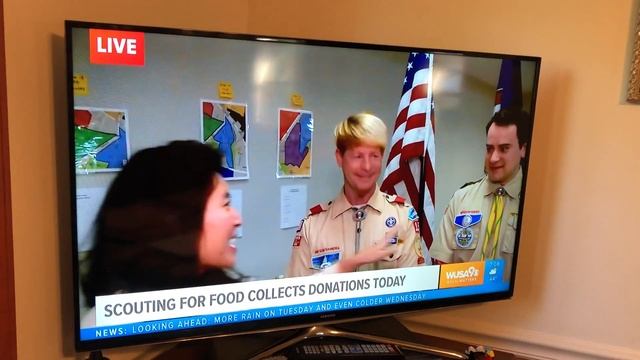 Troop 150 Scouting For Food WUSA Segment #1 смотреть онлайн