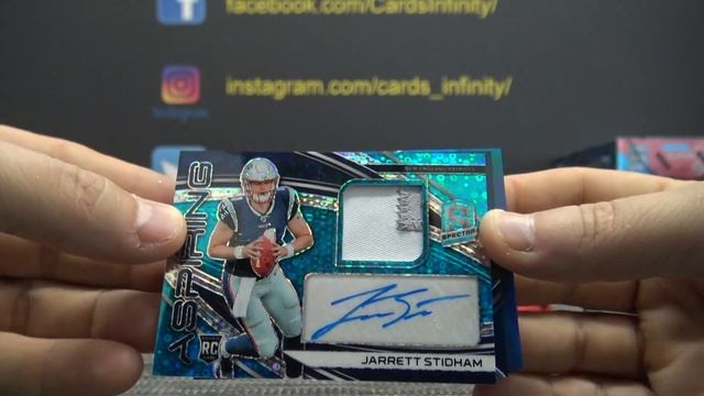 2019 Panini Spectra NFL Football 4 Box 1/2 Case 'Serial #s' GB # 1 смотреть онлайн