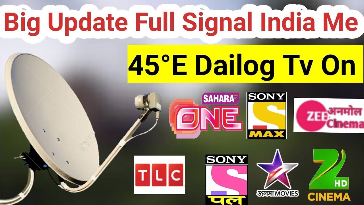 How To Track dialog Tv 45°East On 4Feet Dish Setting, Channel List 2022 || mbfreedish смотреть онлайн