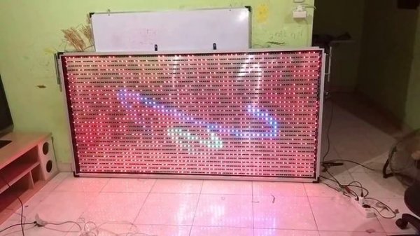 Demo Jinx! ESP01 Led Matrix Ws2812b 1800 pixel
