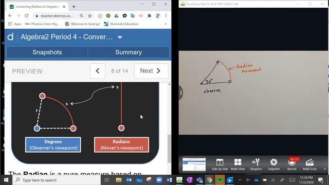 Video Ms Diaz Lesson 6 2 Convert Degree to Radian смотреть онлайн