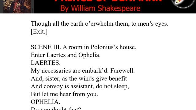 Hamlet 01 - Audiobook with Text смотреть онлайн