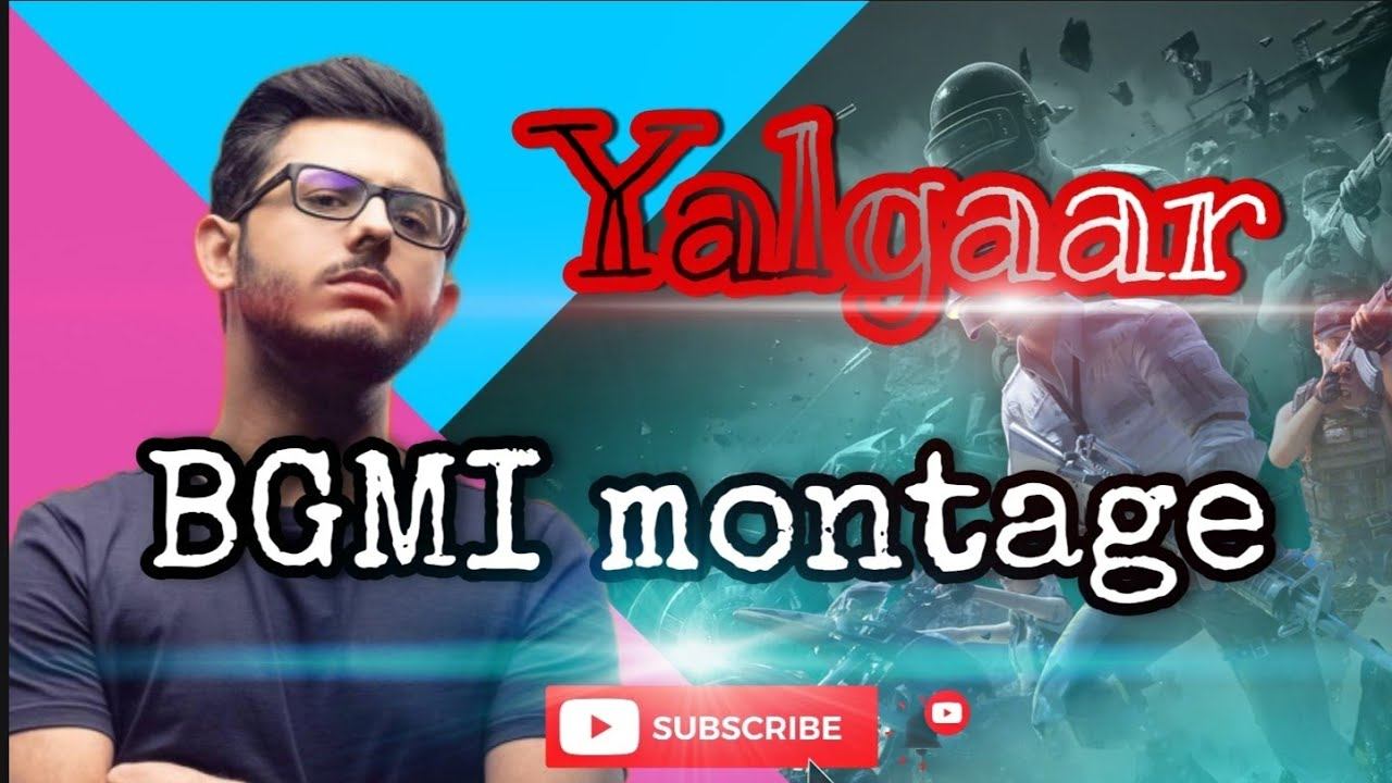 BGMI montage 40 fps player | 4 finger Full gyro | Yalgaar | caaryminati смотреть онлайн