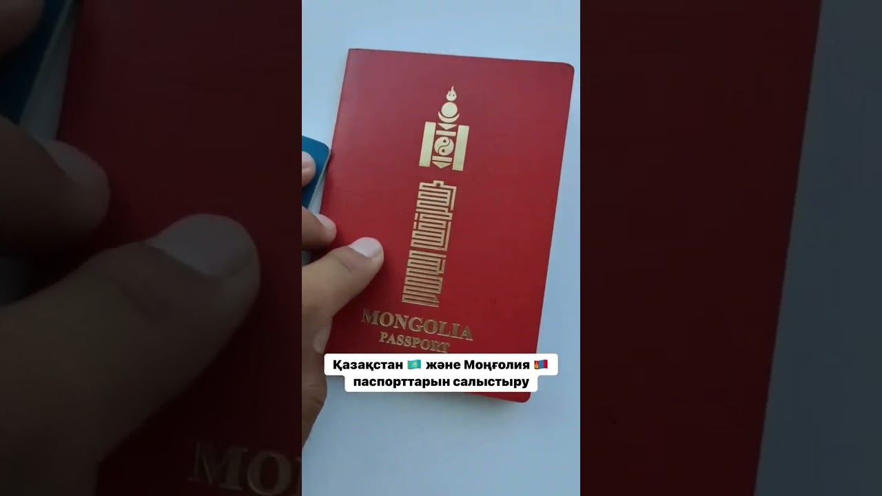 Сравнение монгольского и казахского загранпаспортов смотреть онлайн