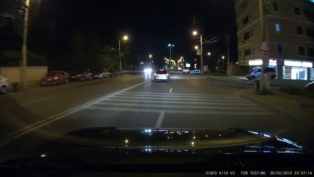 Viofo A119 V3 - night city test 1 H264 1440p смотреть онлайн
