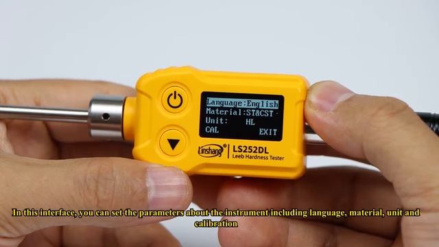 LS252DL Leeb Hardness Tester Feature Operation Video