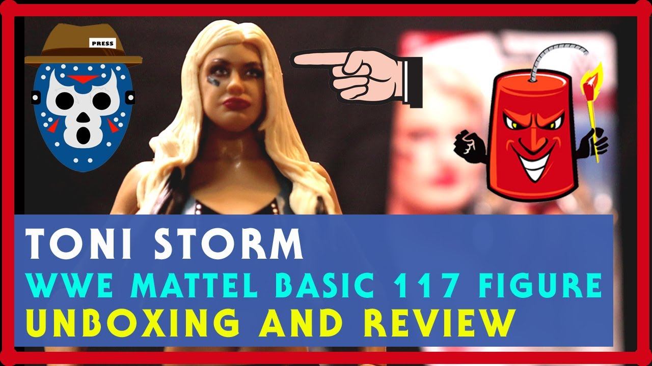 TONI STORM Mattel Baisc Series 117 Figure Unboxing and Review CHASE NXT and NXT UK Superstar смотреть онлайн