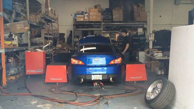 BTRcc Dyno Day at Synapse Engineering , Genesis Coupe 2.0T video #1 смотреть онлайн