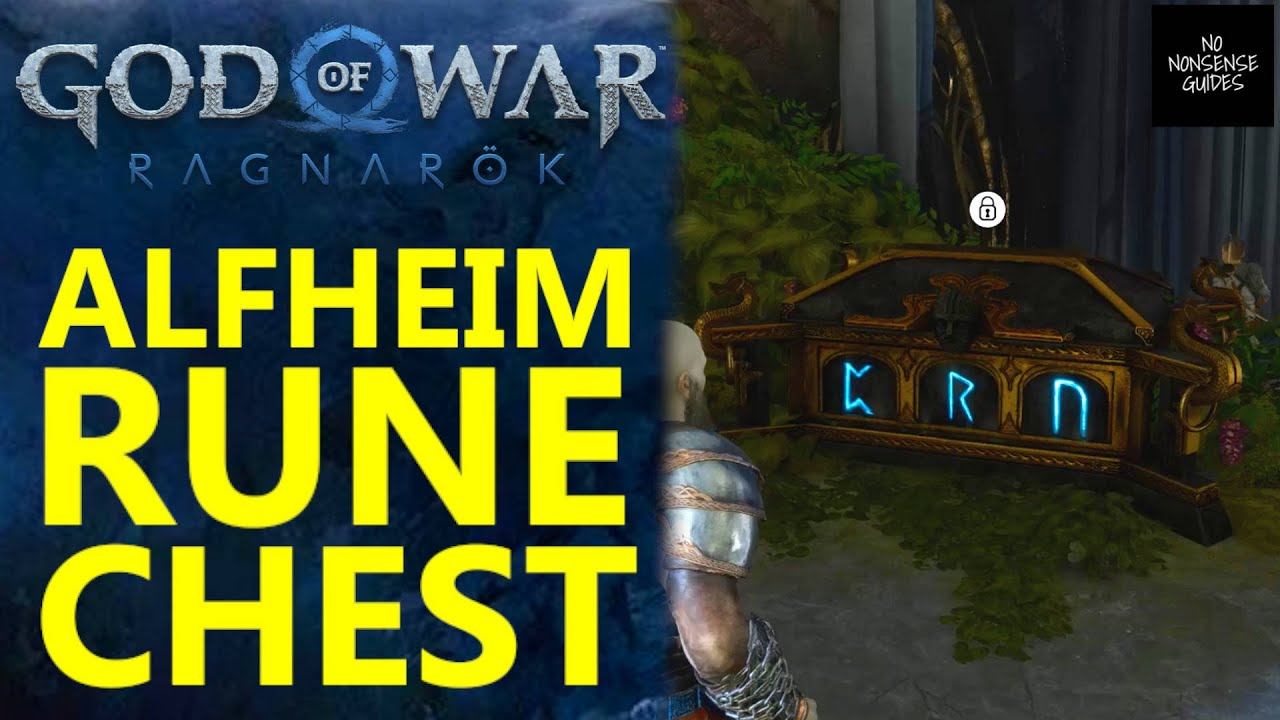 God of War Ragnarok Temple of Light Nornir Chest - Alfheim Rune Chest смотреть онлайн