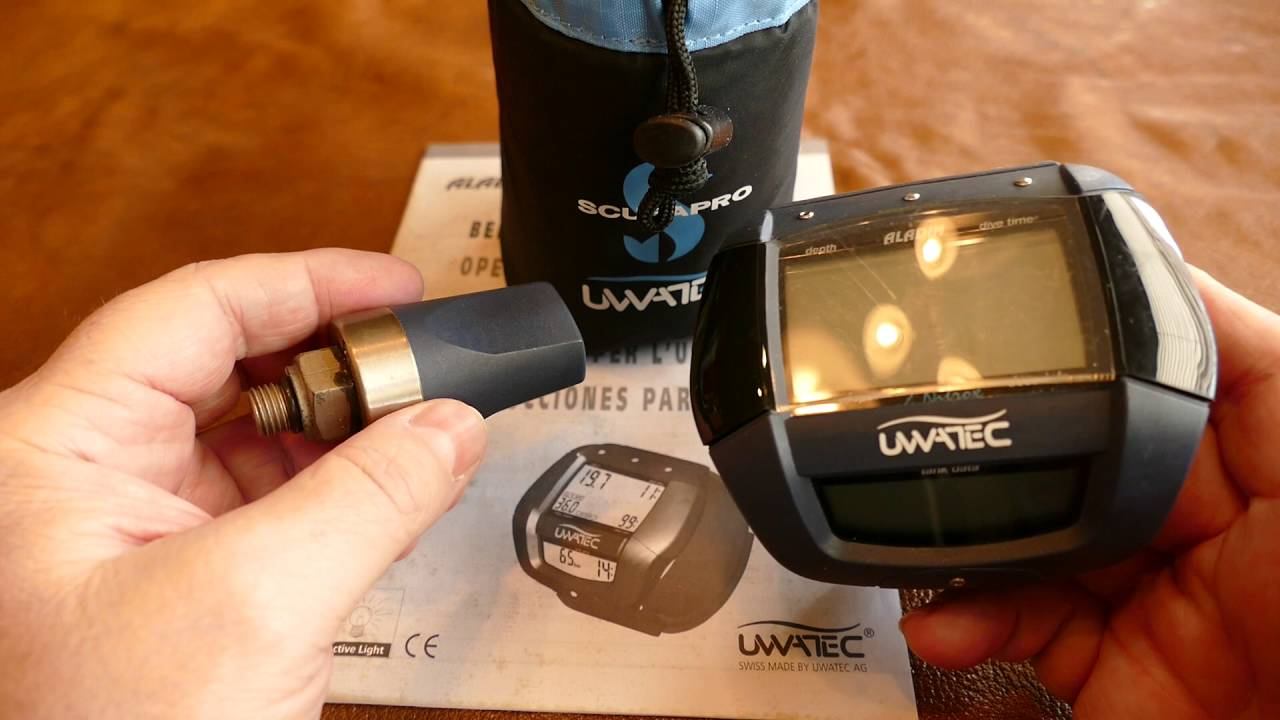 Scubapro Uwatec Air Z Nitrox Dive Computer FOR SALE $150 смотреть онлайн