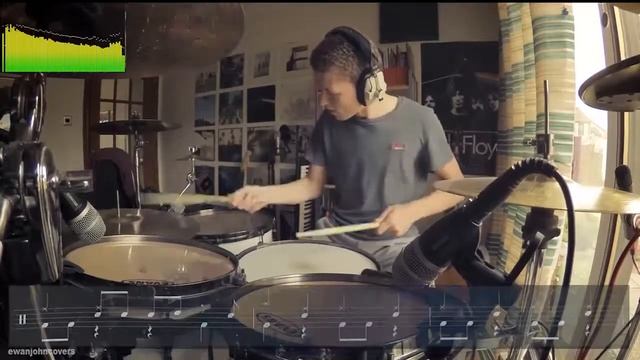 Drum Cover PINK FLOYD Money Drum Sheets & Lyrics смотреть онлайн