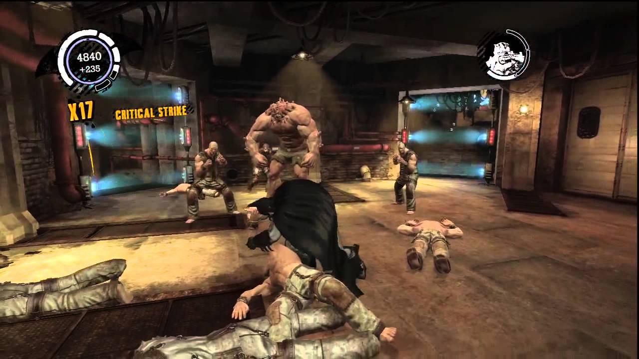 BATMAN: ARKHAM ASYLUM [HD] - Batman VS. TITAN THUG + Thug army смотреть онлайн