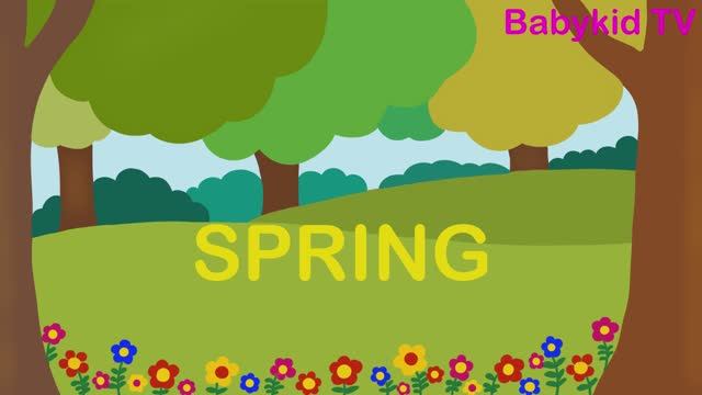 SPRING VOCABULARY / HELLO SPRING / SPRING FLASHCARDS смотреть онлайн
