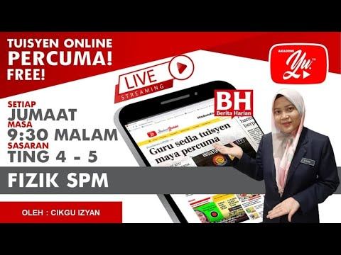 🔴[LIVE] FIZIK TINGKATAN 4, 4.2 MUATAN HABA TENTU OLEH CIKGU IZYAN #14 #TUISYENPERCUMA смотреть онлайн