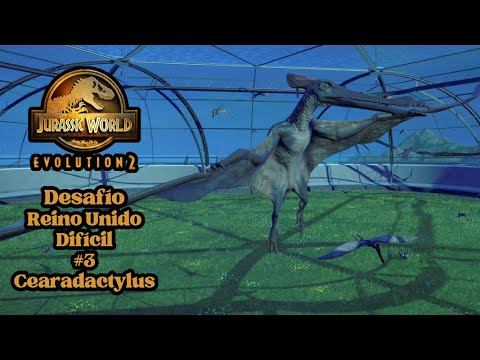 Jurassic World Evolution 2 - Desafío Difícil - Reino unido 3 Cearadactylus, que vuele la imaginació смотреть онлайн