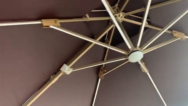 LED Roman Umbrella remote control смотреть онлайн