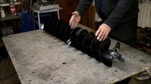 шнек для мотобура с телескопическим удлинителем