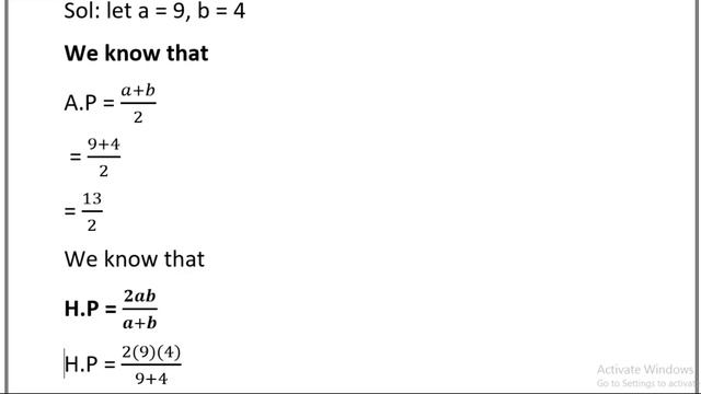 Verify G^2 = AH and A greater than 'lG greater than H for the following numbers 9, 4 смотреть онлайн