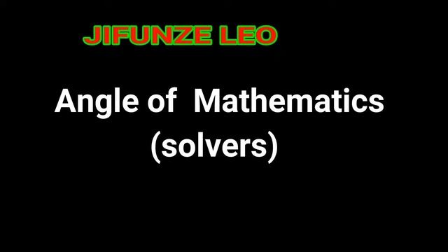 BASIC MATHEMATICS NECTA SOLVINGS 2019.BY SUPER TEACHER OF NUMBERS-PASCAL MWALEMBA смотреть онлайн