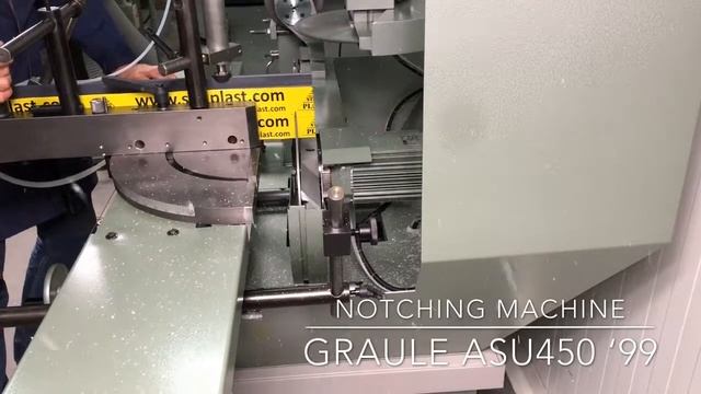 NOTCHING MACHINE Graule ASU 450 смотреть онлайн