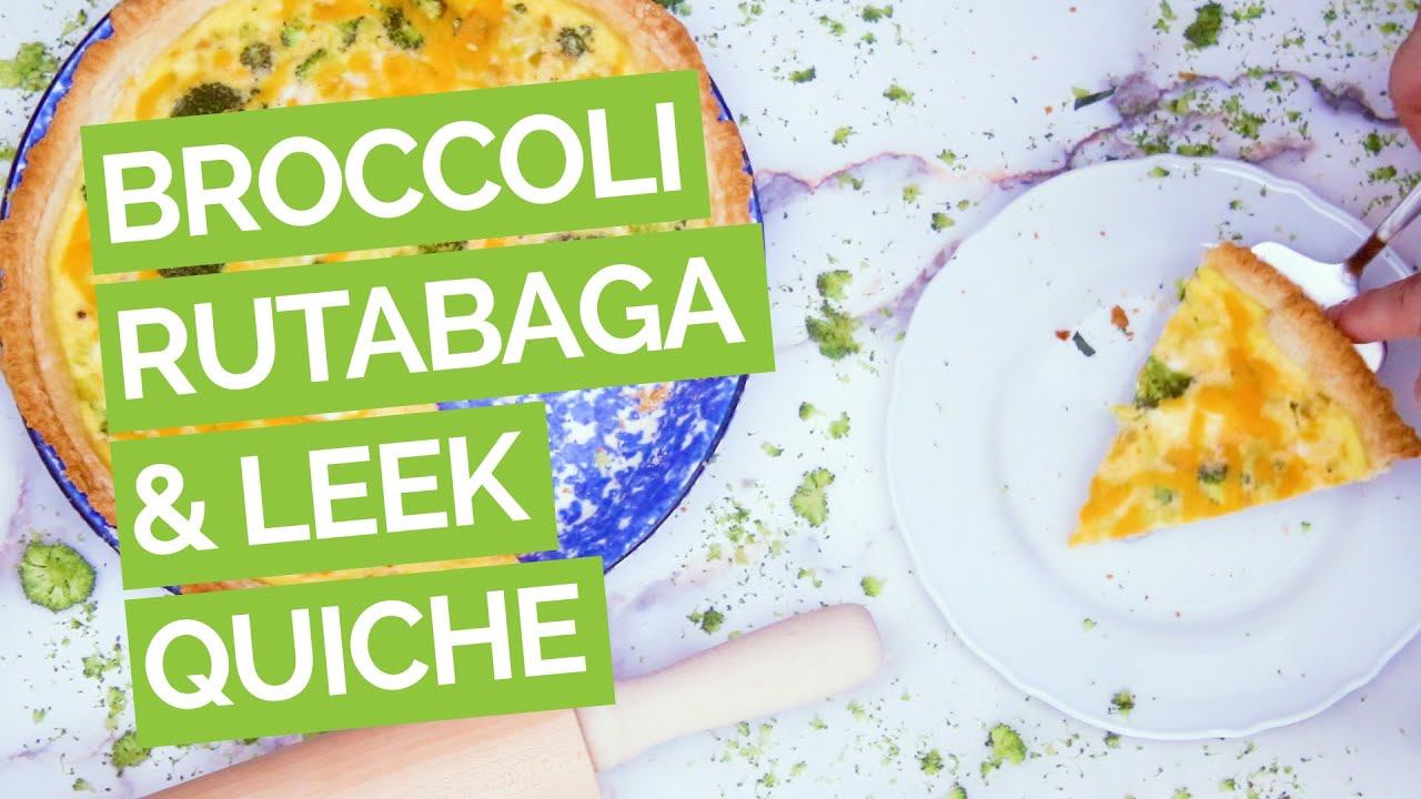 Broccoli Quiche with Leeks, Rutabaga смотреть онлайн
