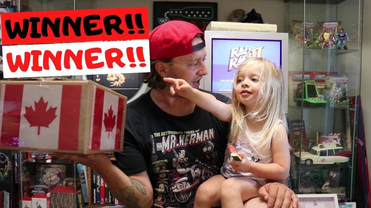 Giveaway Contest Winner | Canada Mystery Box | Dad TV смотреть онлайн