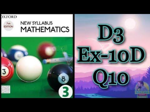 Q10 || Ex-10D || D3 || Arc length, Area of sector, and Radian measure in Urdu/Hindi смотреть онлайн