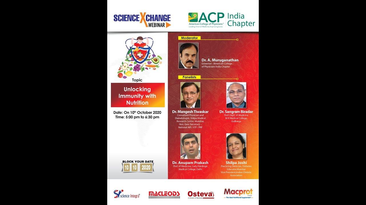 Unlocking Immunity With Nutrition || 10.10.2020 || SXC Webinar || Science Integra смотреть онлайн