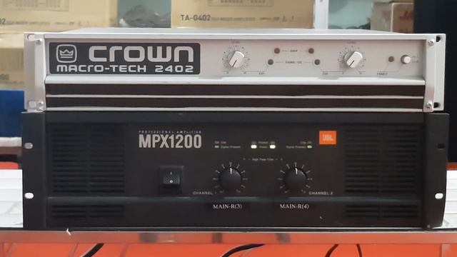 Crown 2402 và JBL mpx1200: Bản test nhạc sống, AE nghe và đánh giá chất âm mỗi Chiếc: 0968 303 687 смотреть онлайн