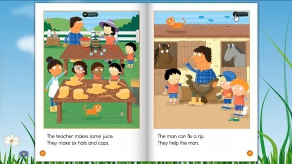 oxford phonics world readers ( level two ) At the farm