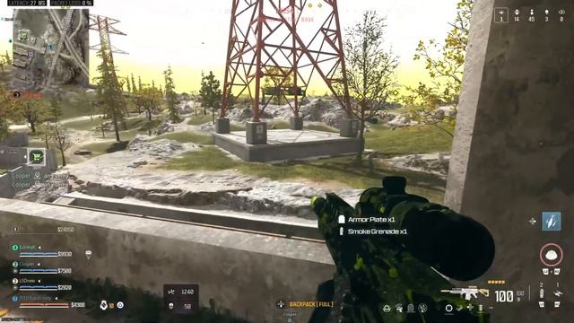 Warzone - 12kd Kat AMR SNIPER! смотреть онлайн