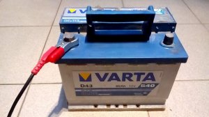 Тест 9 летнего АКБ VARTA 60