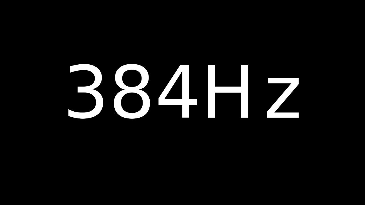 Speaker Sound Test 384Hz смотреть онлайн