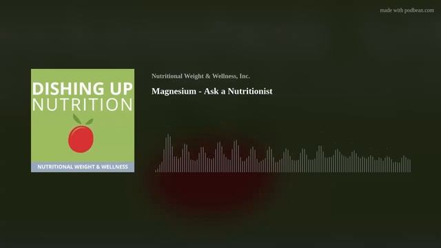 Magnesium - Ask a Nutritionist смотреть онлайн