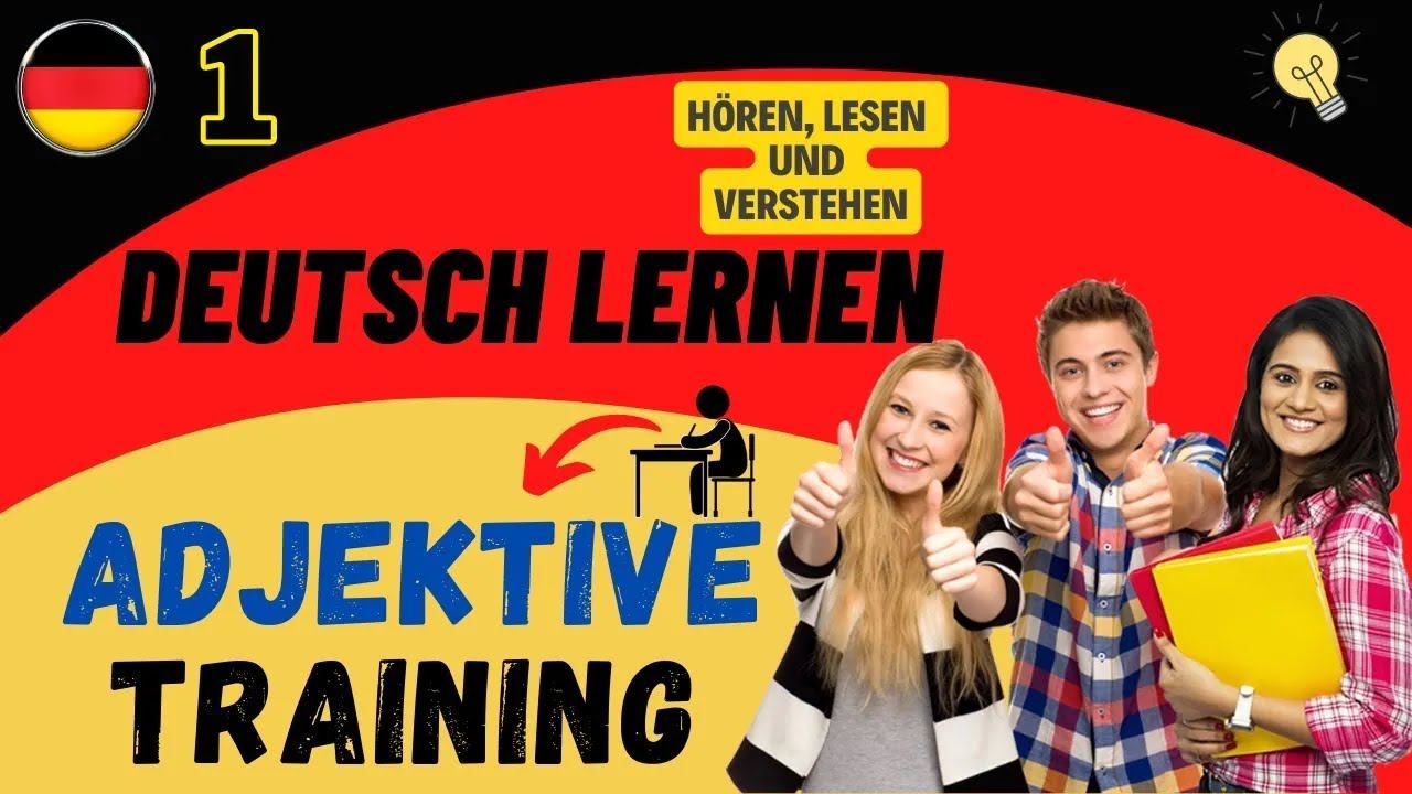 Vokabeltraining 1 - 486 Adjektive смотреть онлайн