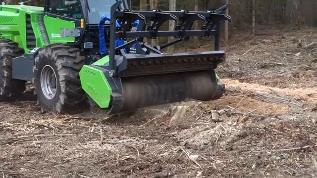 AHWI M650h Mulcher  мульчер на базе Мерло