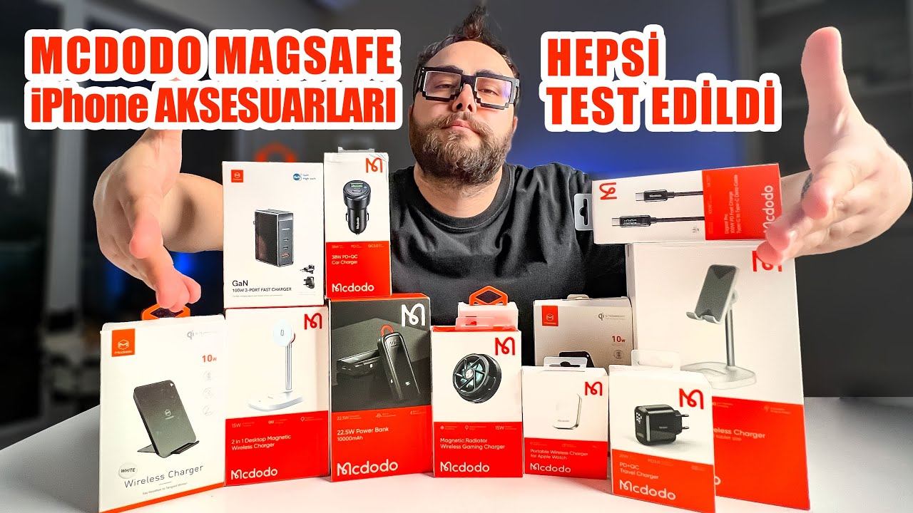 Mcdodo’nun Magsafe ve Apple Aksesuarlarını Test Ettim смотреть онлайн