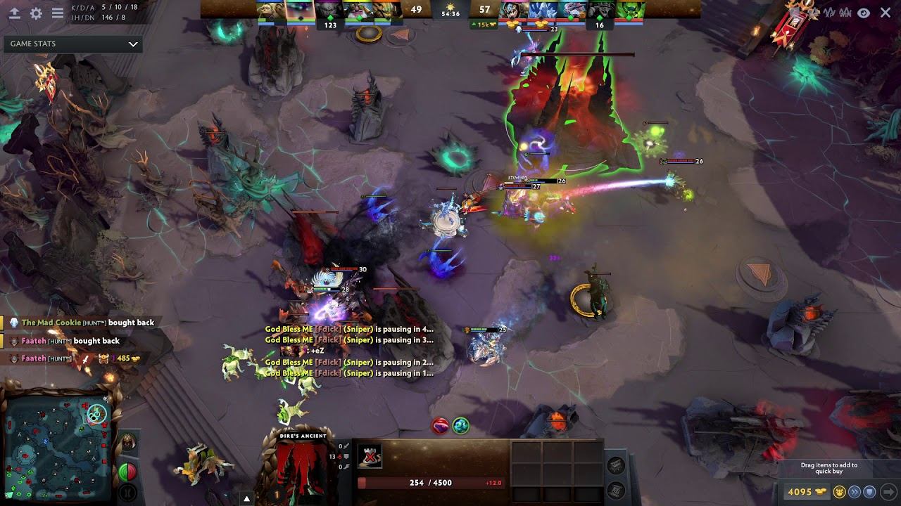 Dota 2 - Flex pause gone wrong! смотреть онлайн