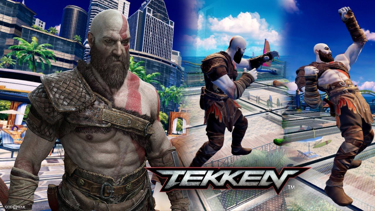 God of War Kratos for Marduk - Tekken 7 Mods смотреть онлайн