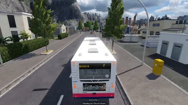 Transport Fever 2 Bus смотреть онлайн