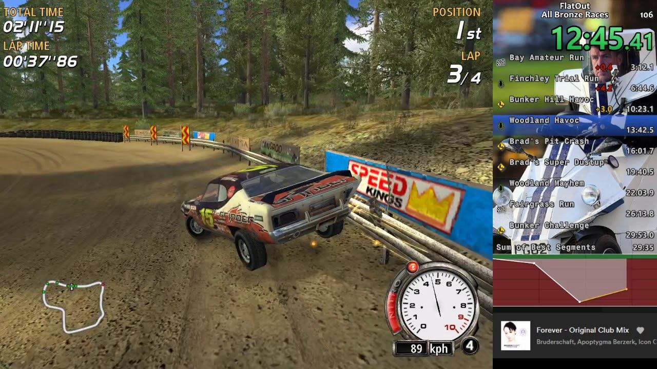 FlatOut: Bronze Races in 29:48"370 смотреть онлайн