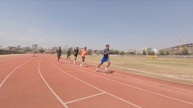 Ethiopian Elite Running Yomif Kejelcha Track Workout 6*1000+5*200